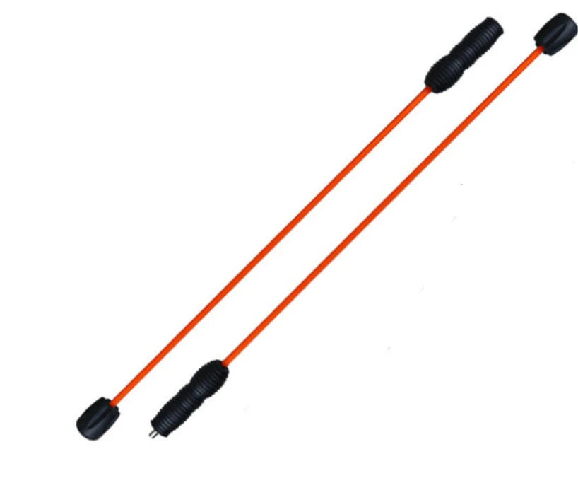 

Lightweight Feilishi Bar High Frequency Phyllis Elastic Rod Split Training Stick Yoga Exercise Stick Gym Home Fitness Equipment, Black+red