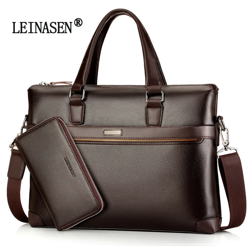 

W1018 New men's bag handbag briefcase diagonal shoulder computer bag men's business bag