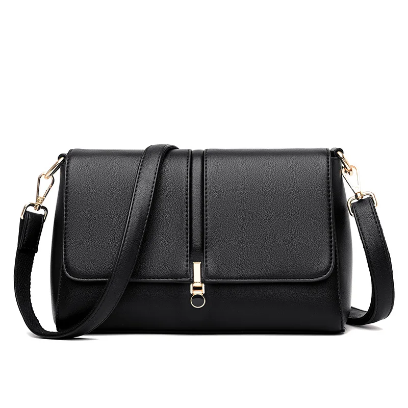 

Wholesale high-end women's handbags pu leather messenger bag luxury crossbody bags for women