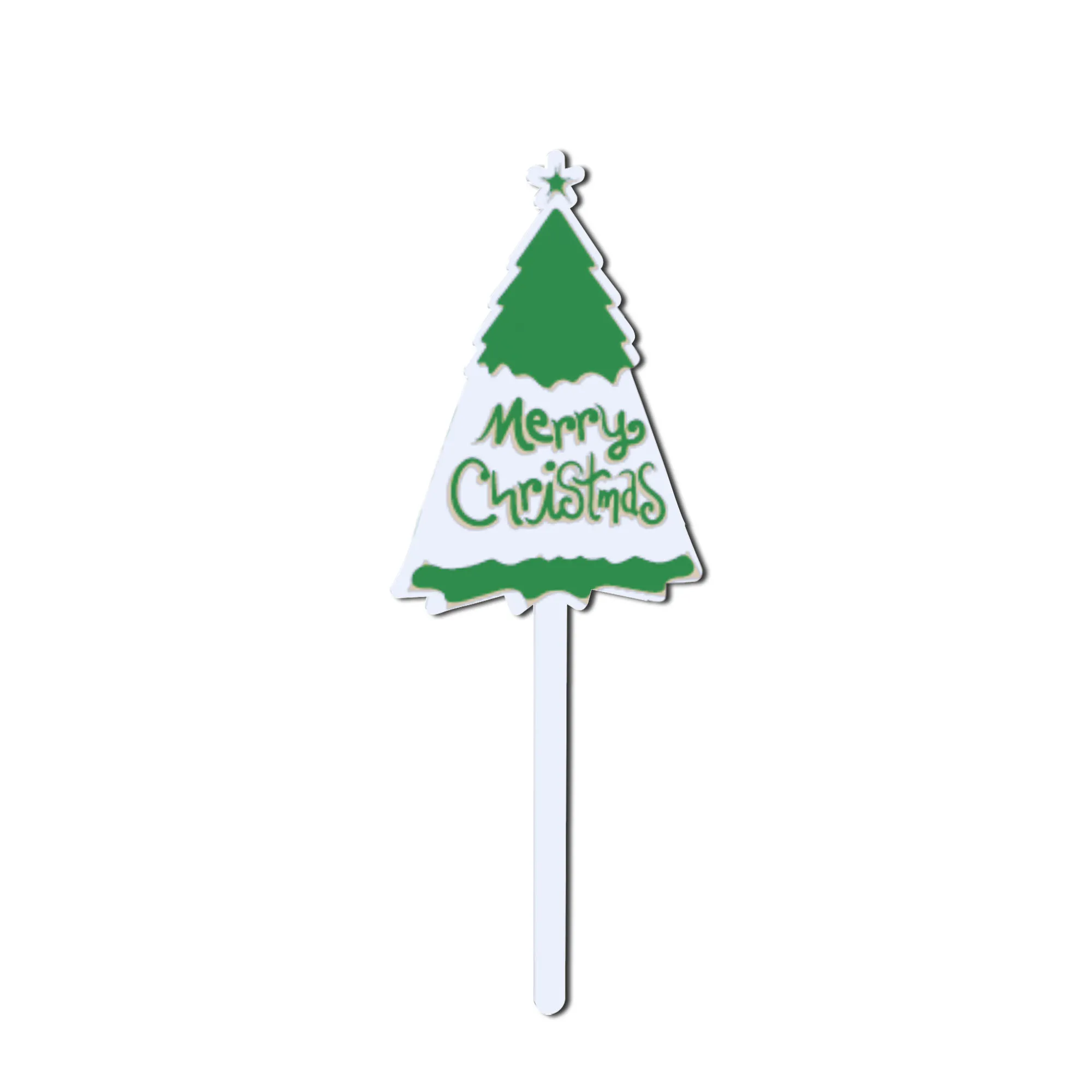 

Merry christmas cake topper decoration christmas gifts 2021 ideas decoration acrylic tree for cakes