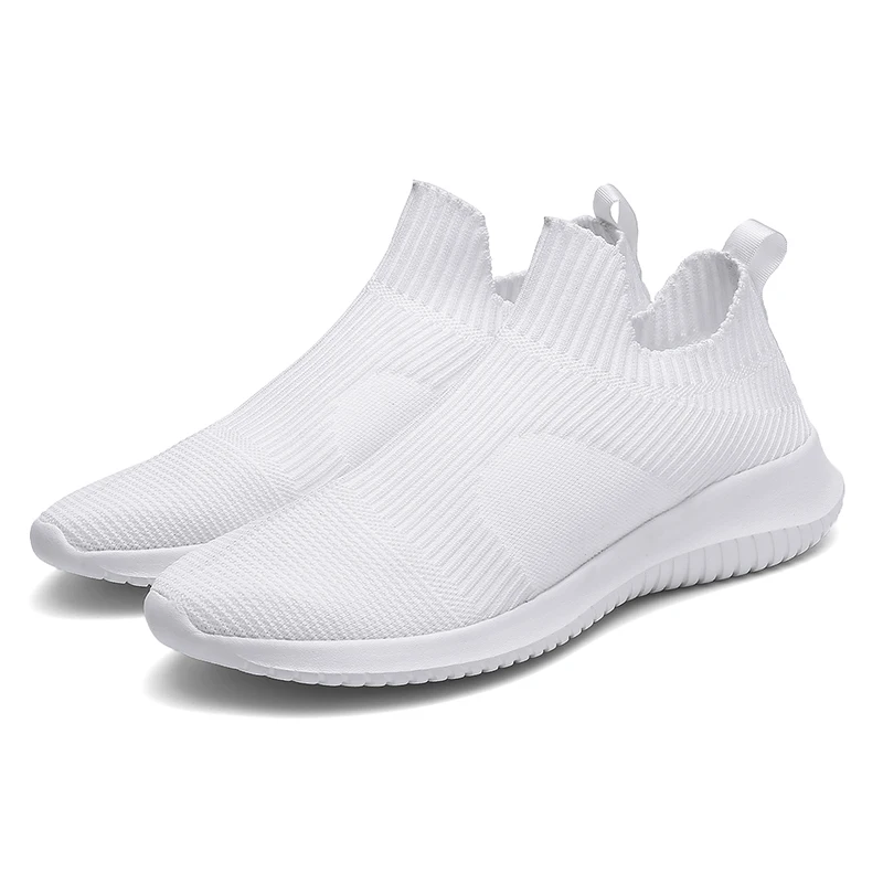 

2021 Summer Shoes Fashionable Light Weight Knit Upper Running Shoes Men's Casual Shoes