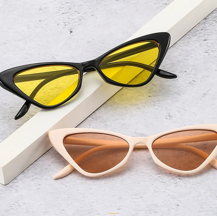 

2023 New Fashion Designer Shades Uv400 Sunglasses Men Women Custom Personality Cat Eye Frame Sunglasses