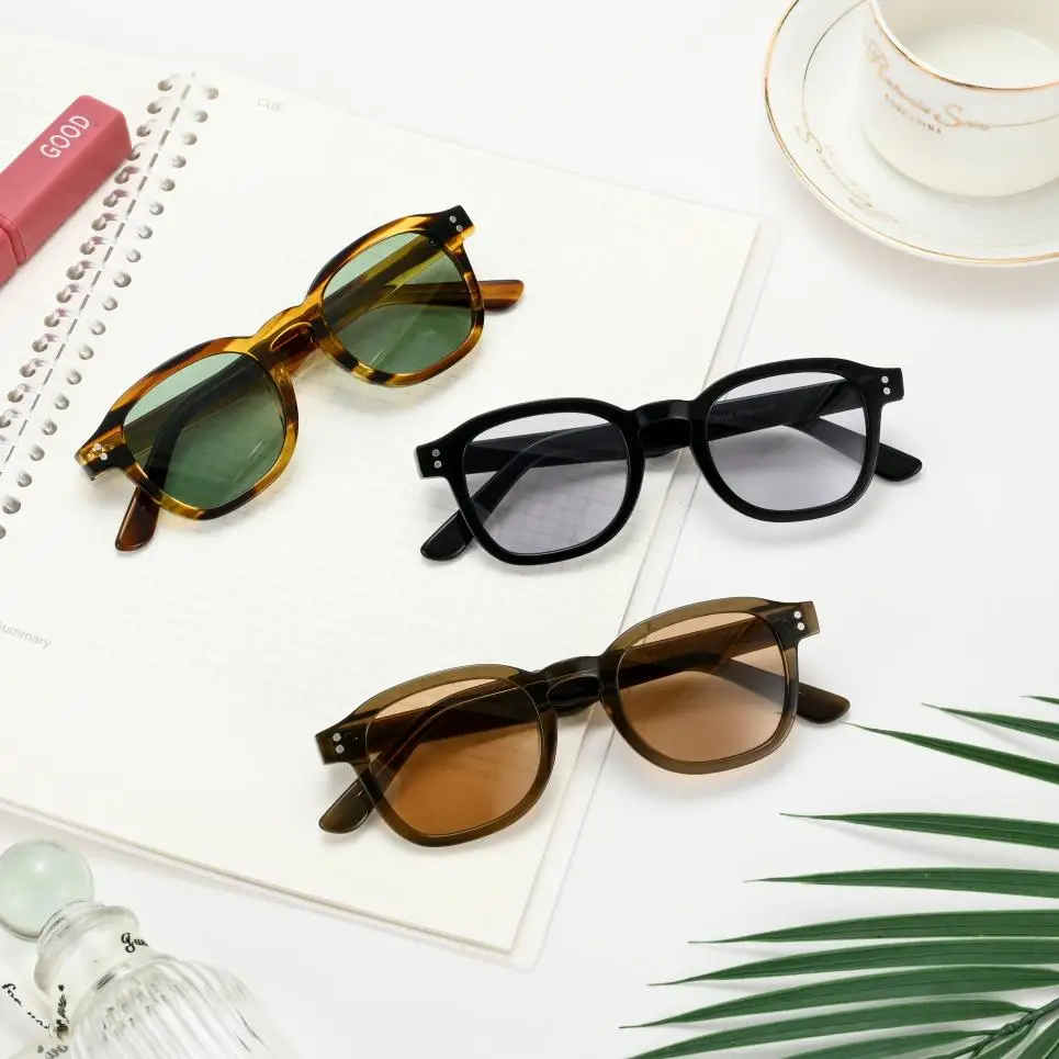 

OEM Unisex Fashion Polarized Shades sunglasses wholesale high quality acetate sunglasses custom logo car sunglass anti light