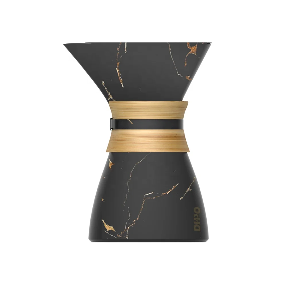 

DHPO 550ml portable ceramic pour over coffee maker gift set