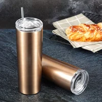 

skinny stainless steel tumbler wholesale 20 oz stainless steel vacuum insulated travel skinny tumbler with lid and straw