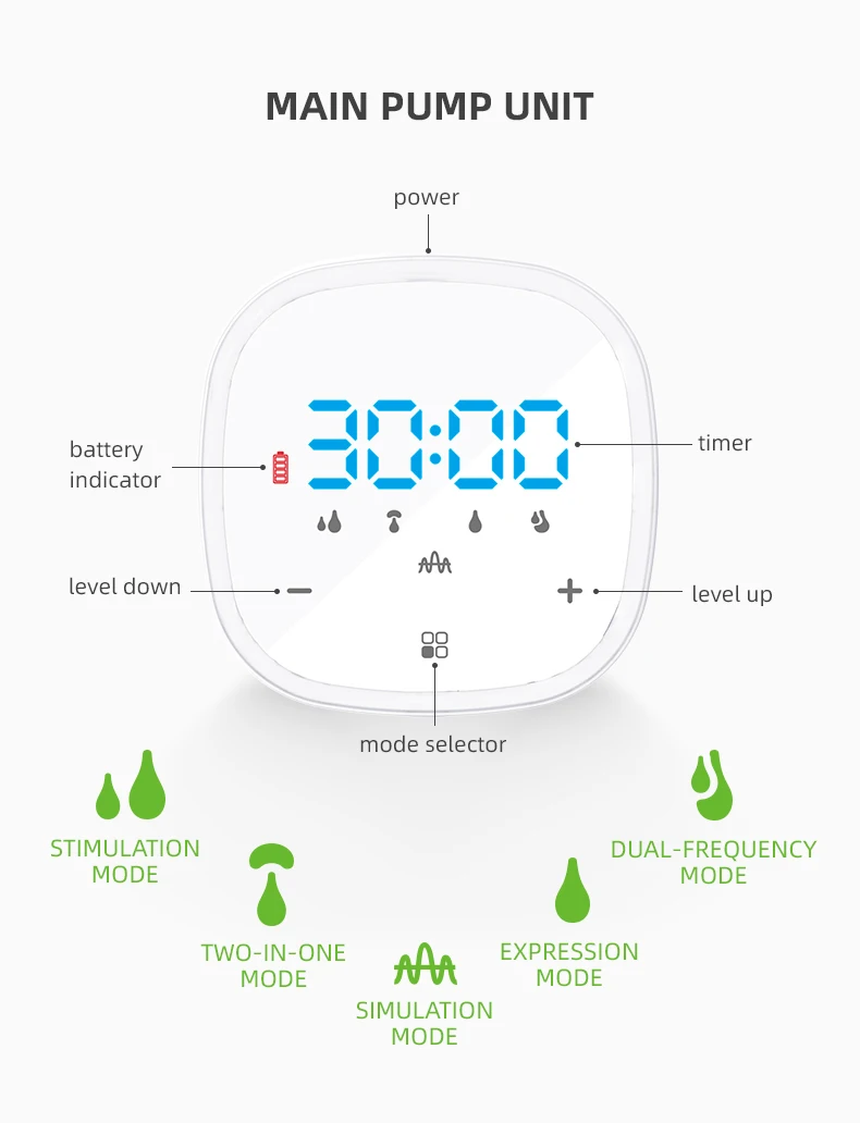9CE RoHS CB approval rich OEM manufacture baby pump hands free electric wearable breast pump double18.jpg