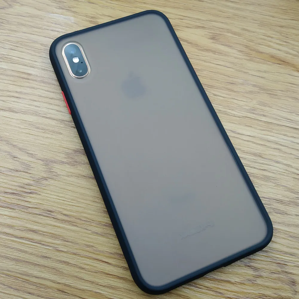 Military Grade Drop Tested Protective Translucent Matte Hybrid Hard PC Case with Soft Edges Cover for iPhone 11 Pro 5.8 2019