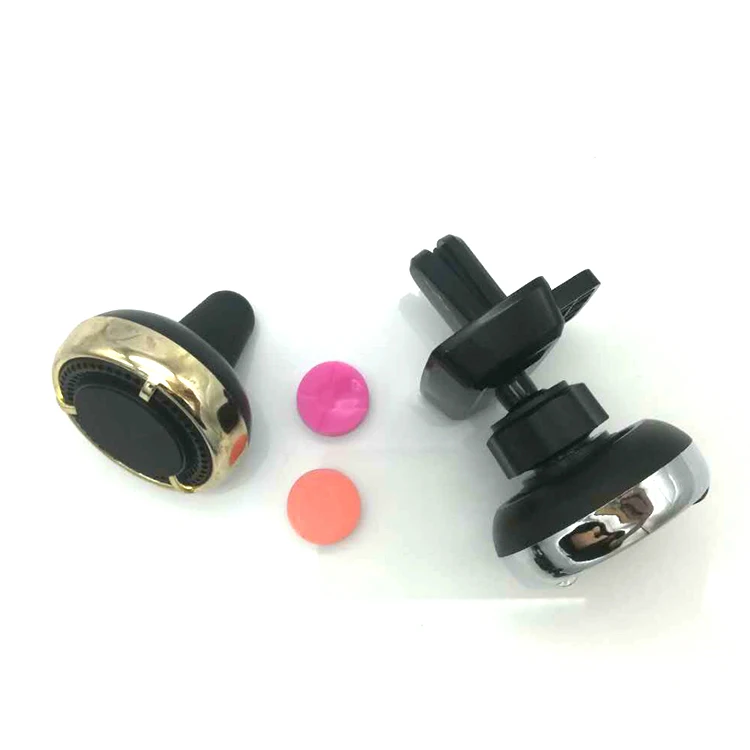 

high quality new strong magnet car diffuser with vent clip, Golden,silver,red,green