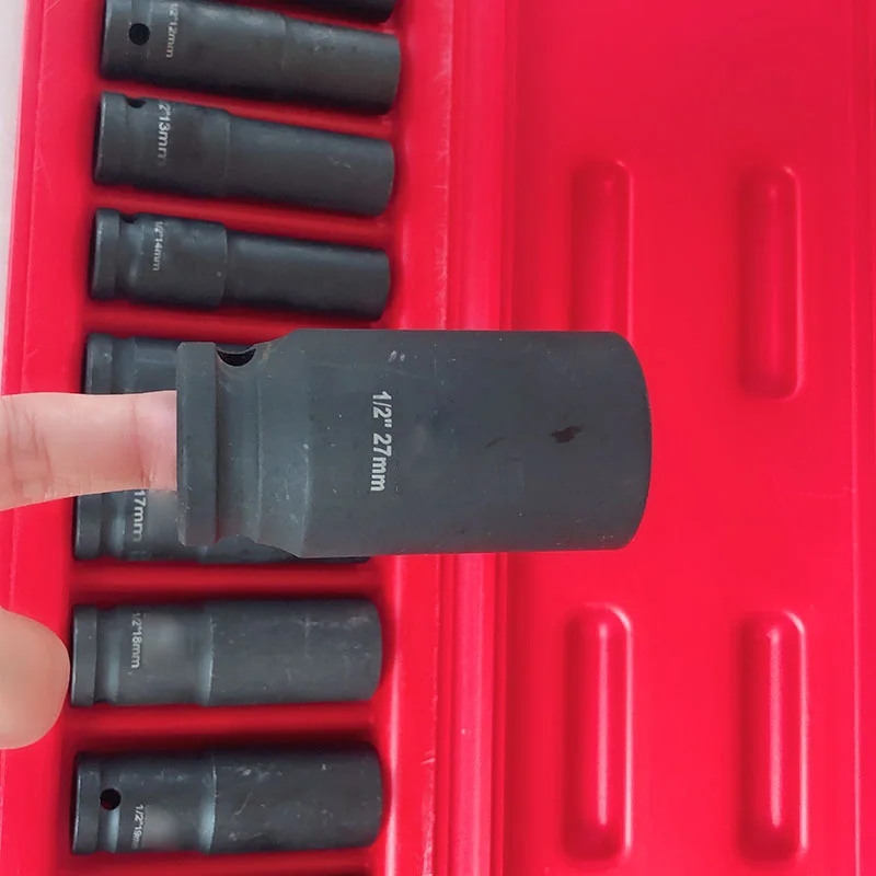 1/2" Dr. 23pcs Heavy Duty Socket Wrench Set With Sliding Bar Socket