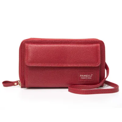 

Envelope Wristlet Clutch Crossbody Bag Women'S Fash0000, Pink, black, red, light blue, purple, gray