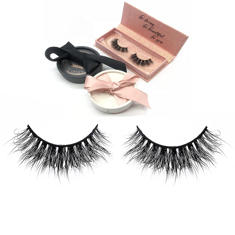 

Luxury False Lashes Wholesale 3d Mink Eyelashes with Custom Packaging Box 5D Mink Lashes Fur Hand Made 10 Pairs Natural Long, Black or as customer's request