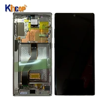 

New 100% tested lcd For Samsung Galaxy Note 10+ LCD N975F touch screen for samsung note10 plus lcd display with frame