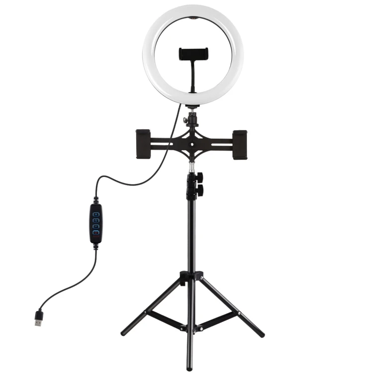 

Ringlights Youtube Live Stream 18 Inch Cell Mobile Phone Tripod Stand Tik Tok Tiktok Led Selfie Ring Light with Phone Holder