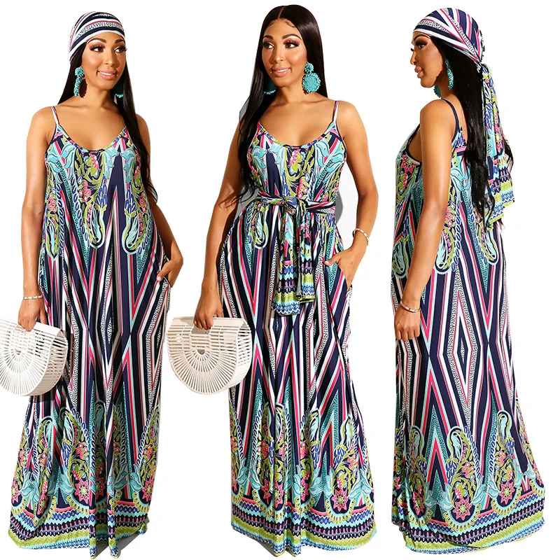 

Women's ethnic dress summer hot style, As is shown in