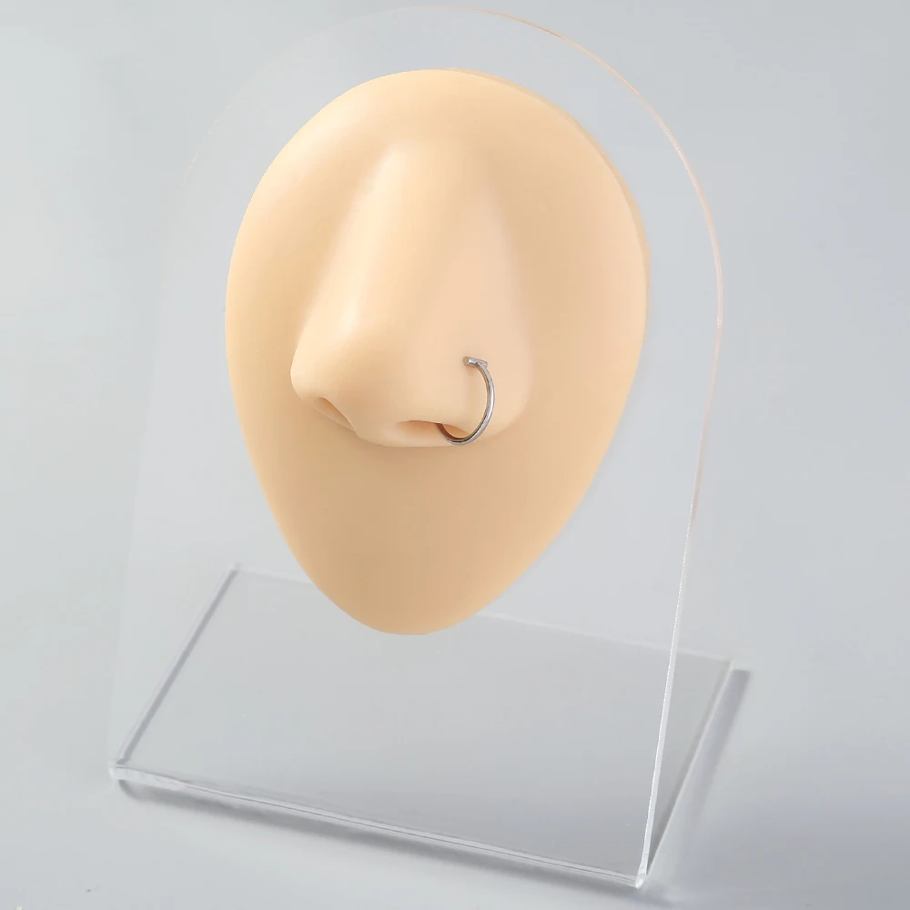 

New Creativity Stainless Steel Body Piercing Jewelry Fashion Curve Nose Ring Body Jewelry Wholesale Women Jewelry