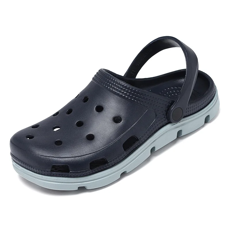 

New Design Summer Slippers Sandals Classic Garden EVA Clogs Unisex Women Men Clog Shoes, Black,grey,brown,navy,pink