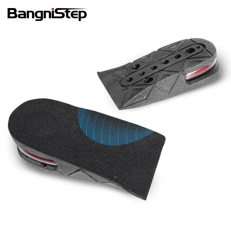 

wholesale air cushion PVC shoe inserts heel lifts height increase insoles