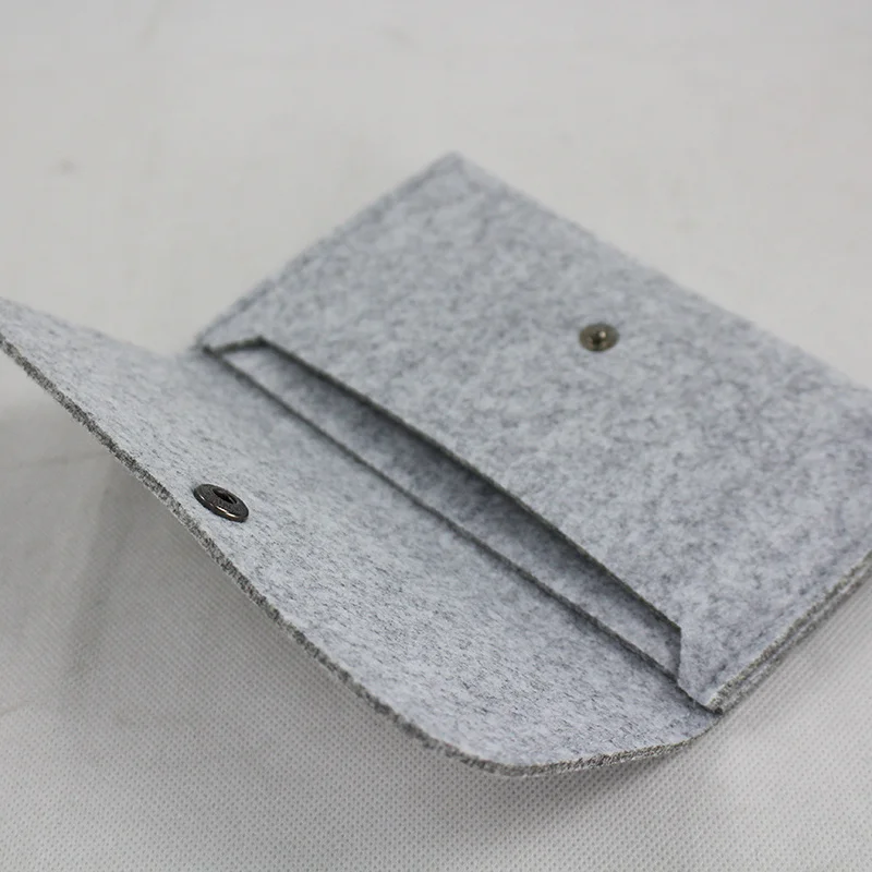 oem logo for you amazon felt purse organizer insert with zipper