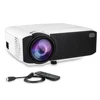 LCD Projector, 1080PMirroring LED Projector Support IOS & Android Airplay,DLNA, Miracast, Smart mini Projector