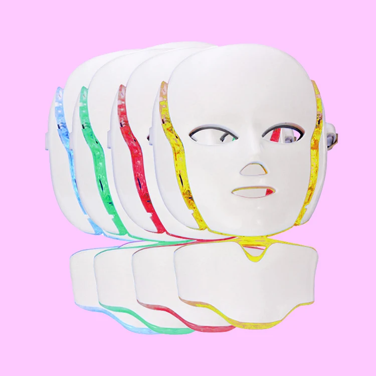 

Thanksgiving Decorations Led Facial Beauty facemask 7 Color LED facemask Photon Light Skin Rejuvenation Therapy facemask machine