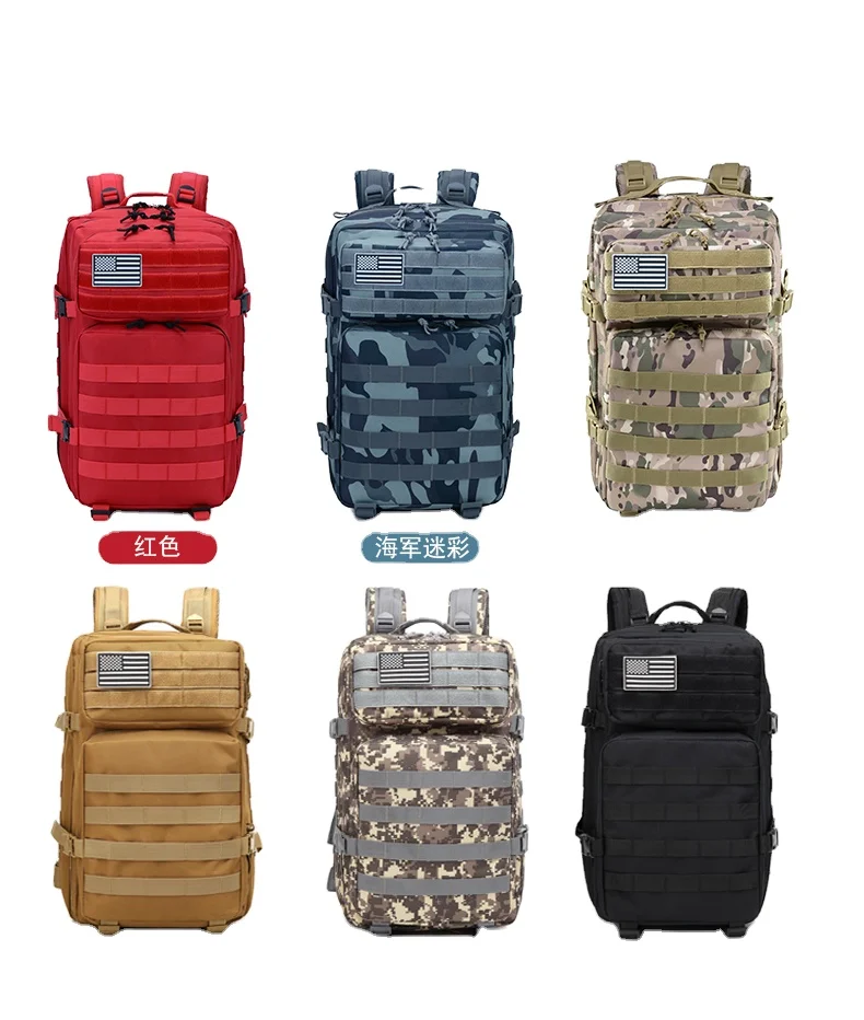 

High Quality Outdoor mountaineering bag Tactical Bags Oxford material Bag for computer Dropshipping