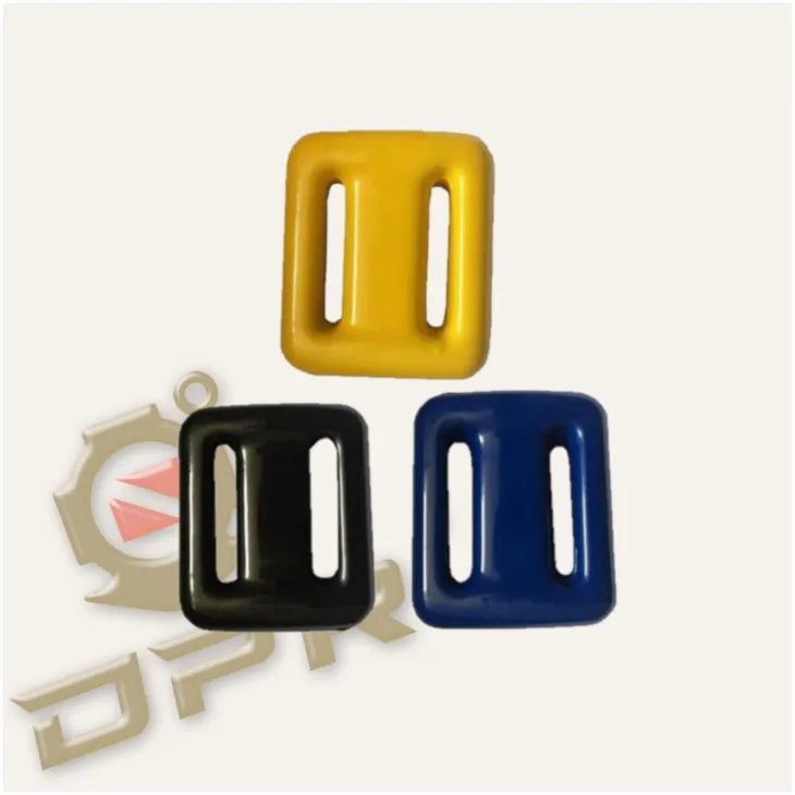 

DPR Scuba Diving vinyl coated lead weights 0.5/1/2/3kg available, Black/yellow/blue