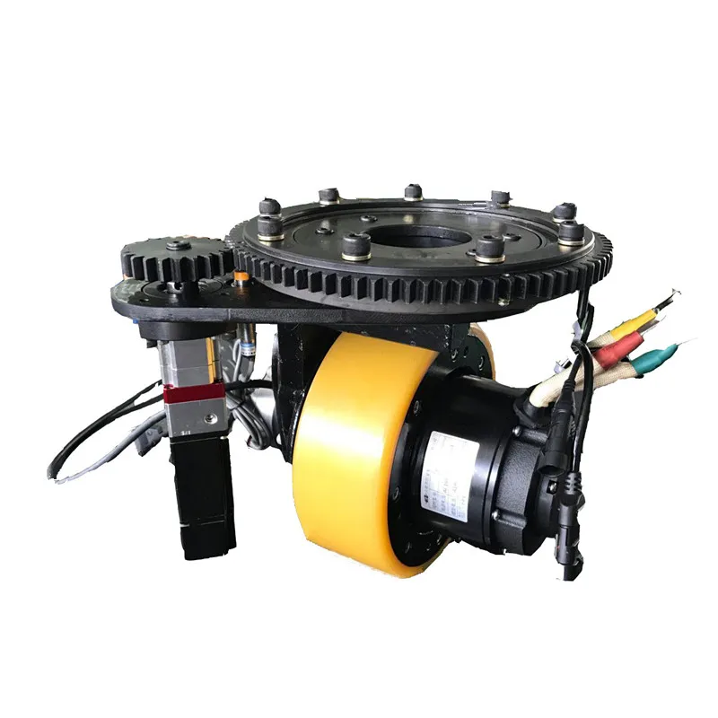 直流永磁电机驱动轮总成,带转向 24v 0.75kw 叉车零件