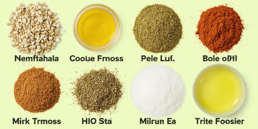 Flavor Wheel for Tequila Lime Seasoning