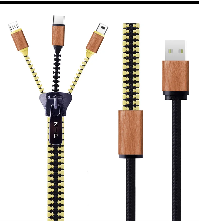 

Type-c Fast wood Charging Data C 1m Mini High Quality Type 2.0 Charger A Usb-c Android Colorful Mobile To zipper Cable Usb Micro, Mix color