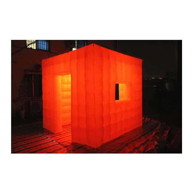 

High Quality Led Outdoor Wedding White Inflatable Photo Booth