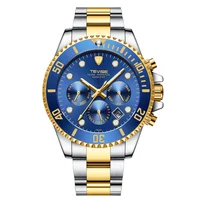 

top 10 brand rollex watches blue six pointers luminous stainless steel band