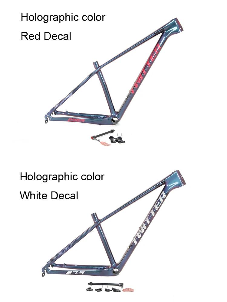 Super light bike parts oem 27.5 inch 29er mtb Toray carbon bicycle frame manufacturer