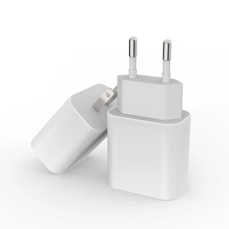 

Wholesale Universal Dual Port USB Wall Charger Portable Fast Charger USB Travel USB Phone Charger For iPhone Samsung