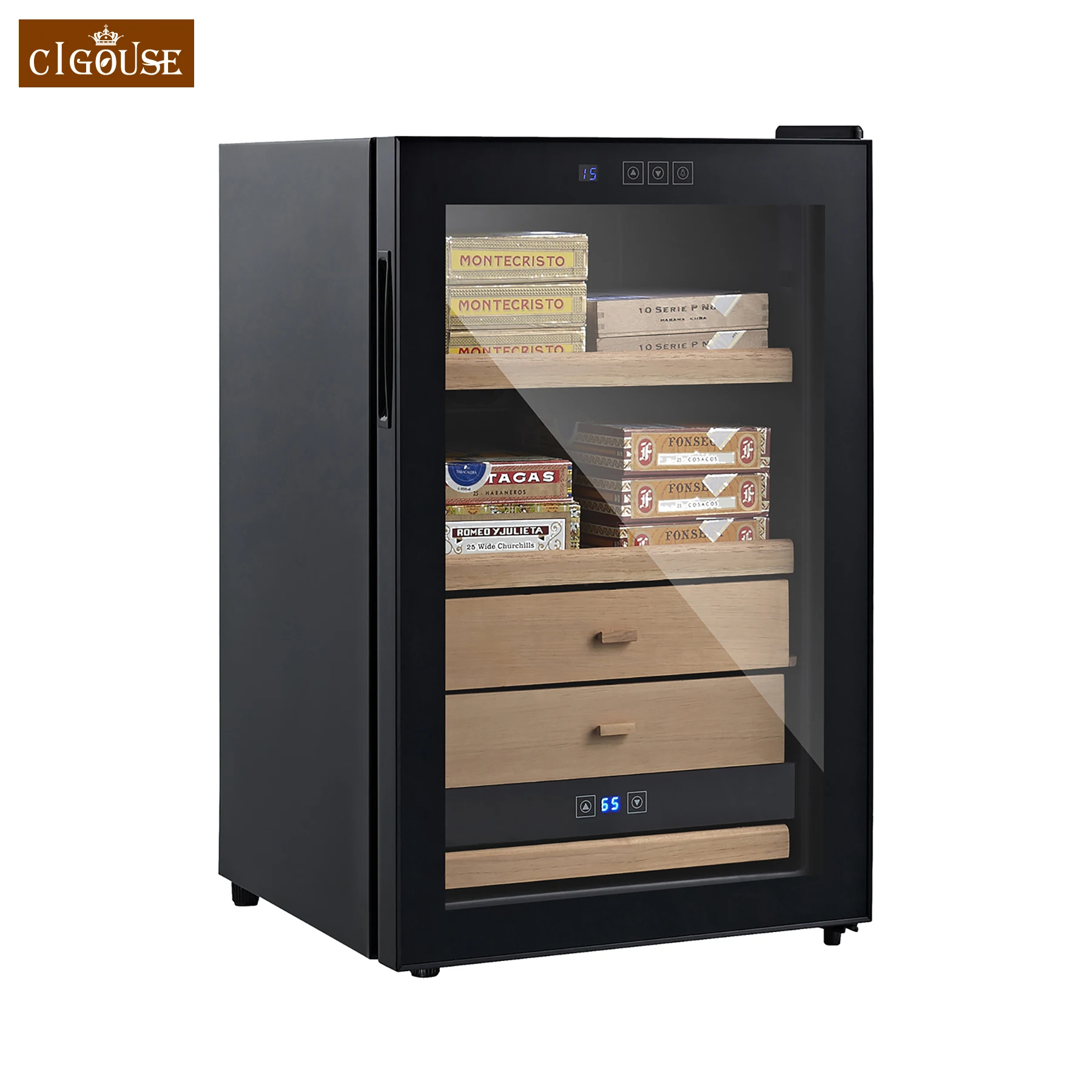 

The Best Cigar Humidor For Europe Market, Black