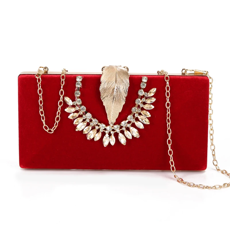 red diamond clutch