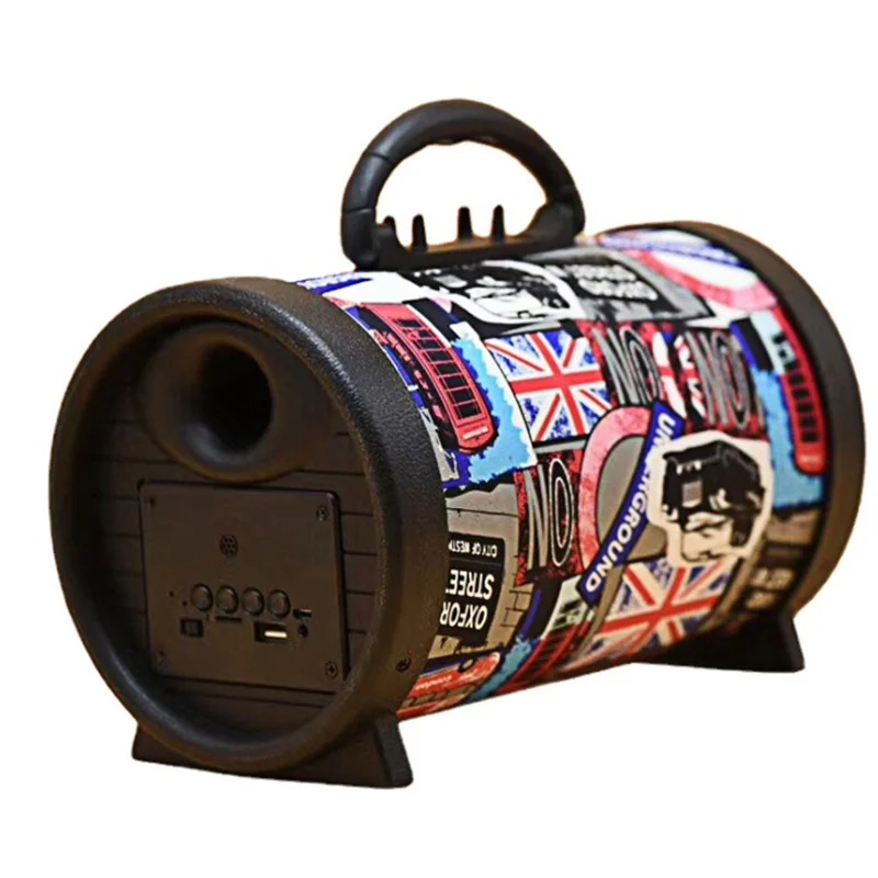 

Mobile phone computer wireless loudspeaker heavy bass high performance stereo log wireless portable mini BT outdoor louds, Multi