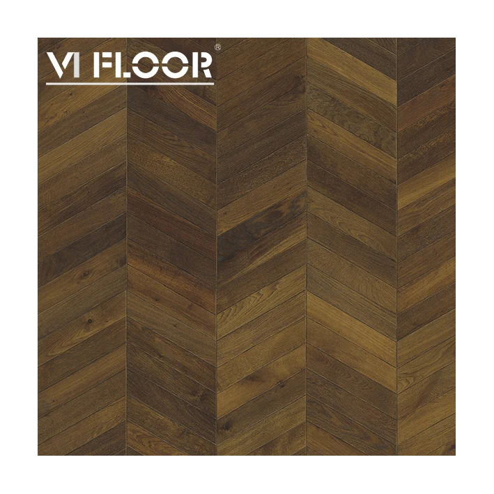
Multilayer Engineered Chevron Hardwood Floor 