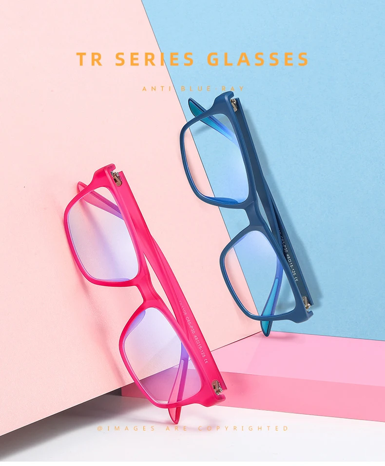 

2020 New Arrival Kids TR90 Anti Blue Light Blocking Glasses for Kids