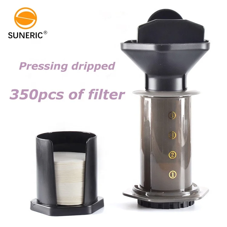 

Wholesale Household Coffee Pot Air Press Drip Mini Handheld Heat Resistant Aeropress Coffee Maker Portable