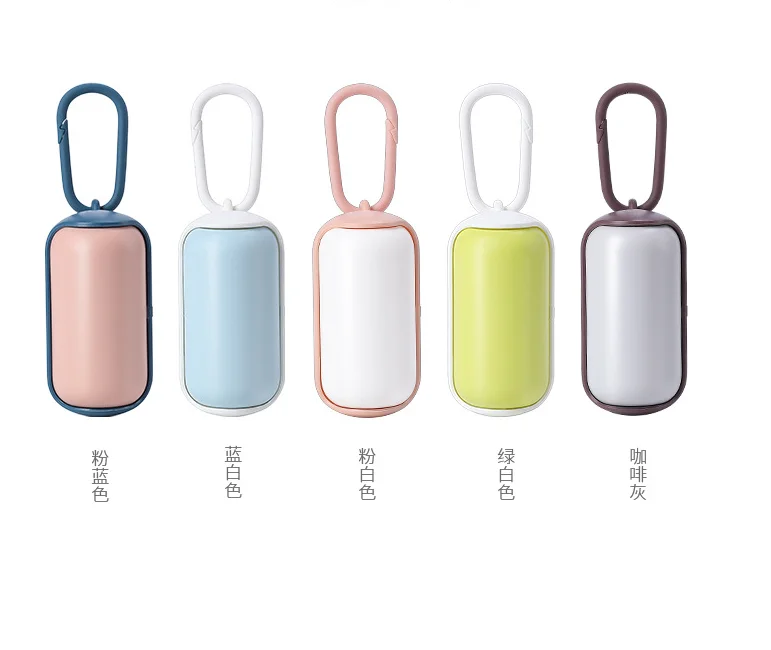 

Portable biodegradable poop bags dog pet dog waste bag plastic doggy bag, Pink/white/gray/blue/green