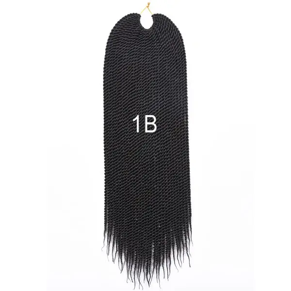 

Black Reggae Wigs Two Strands of Chemical Braiding Hair