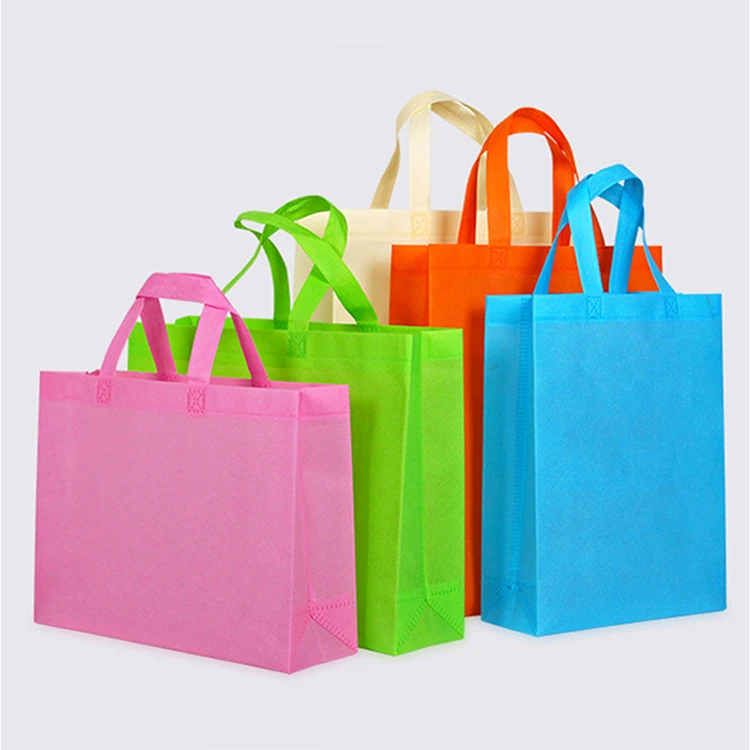 

YASEN Custom Logo Printing Large Capacity Reusable Non-Woven Bags Engiromental Protection Non Woven Bag