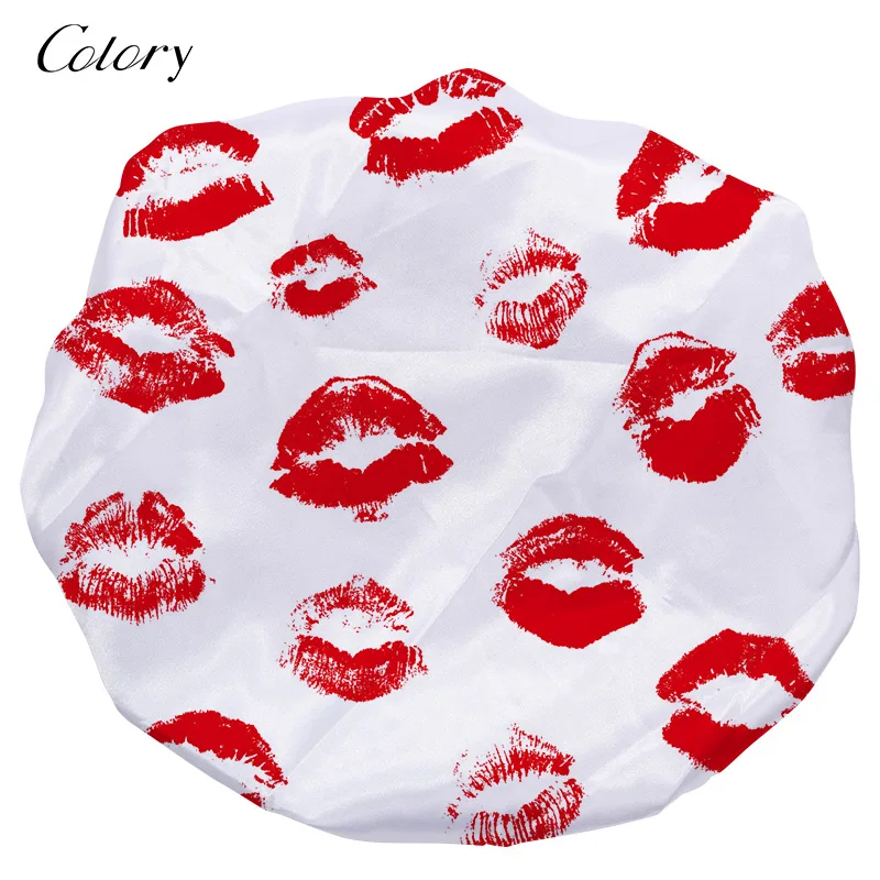 

Colory Professional Hair Dryer Wide Band Satin Night Cap Bonnet, Customized color