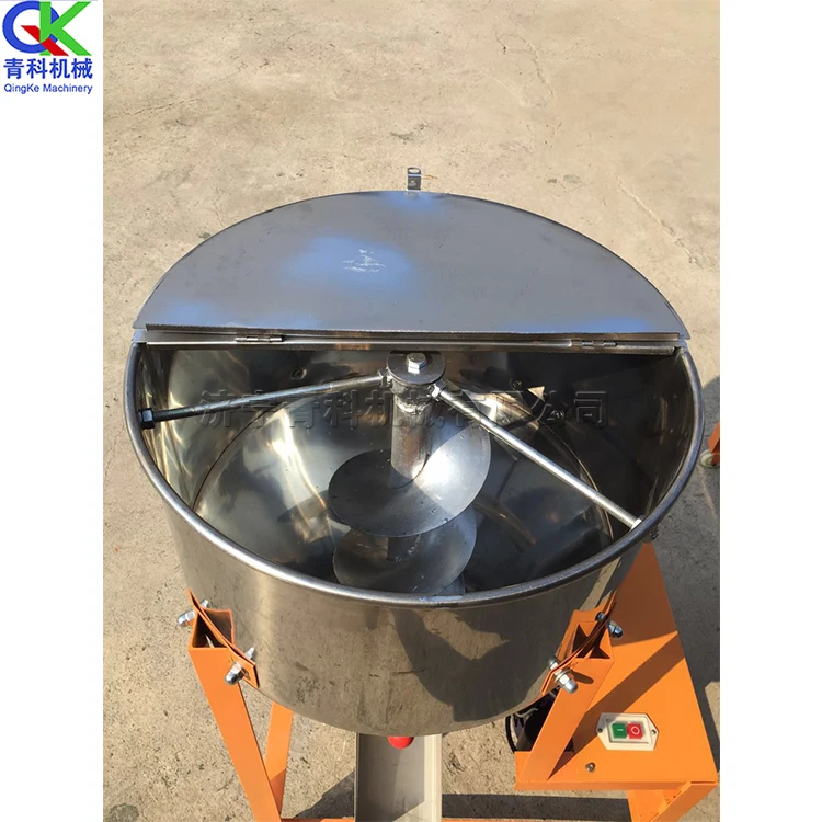 220v / 50hz Vertical Mixer Small Feed Mixer Stainless Steel Small