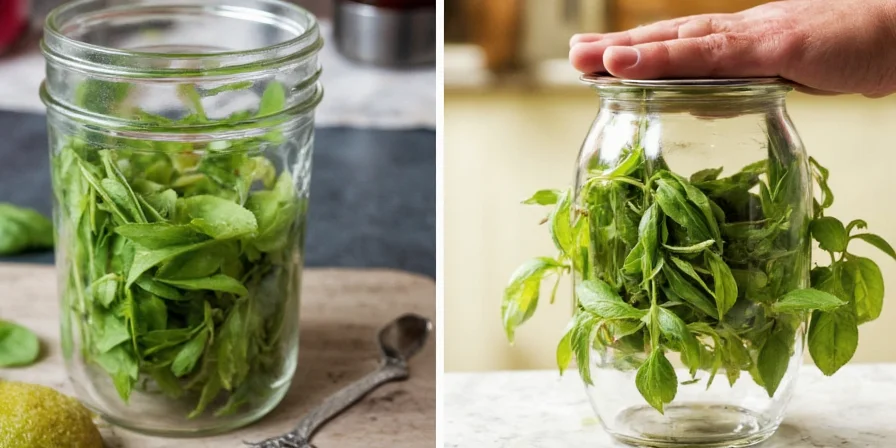 Scientific comparison of dried basil flavor retention methods