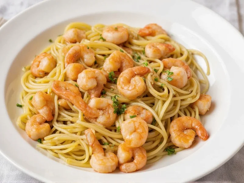 homemade shrimp scampi