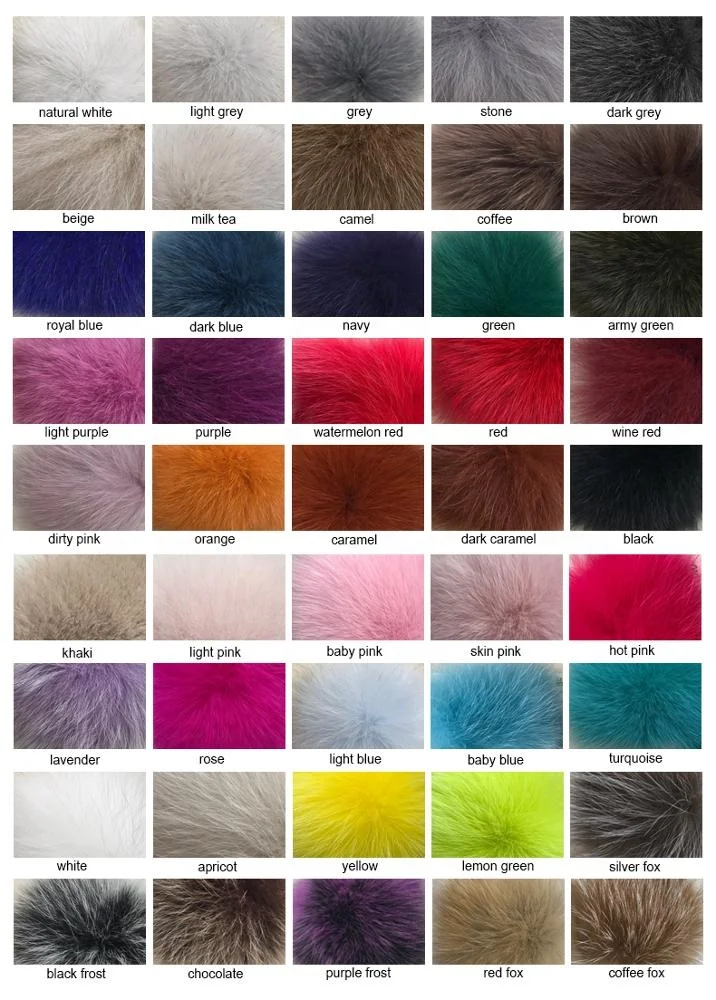 
Real fluffy Natural Raccoon fox Fur Collars and Fur Trim Scarf wrap For Women Men Down Jacket Parka coat 