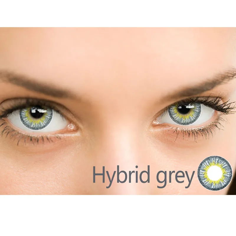 2020 fashion yearly cosmetic colored contacts soft lenses eye contacts cosplay cheap ice blue color contact lens lenses 14.5mm