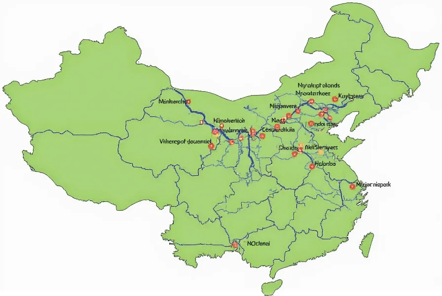 Map showing Sichuan province location in China with major cities and rivers