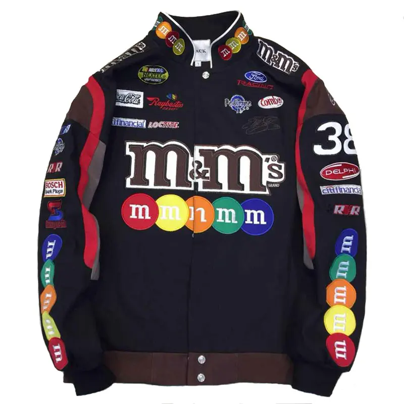 

custom print logo embroidered chenille patches varsity jacket patchwork Leather black letterman colorblock baseball jacket, Customized color